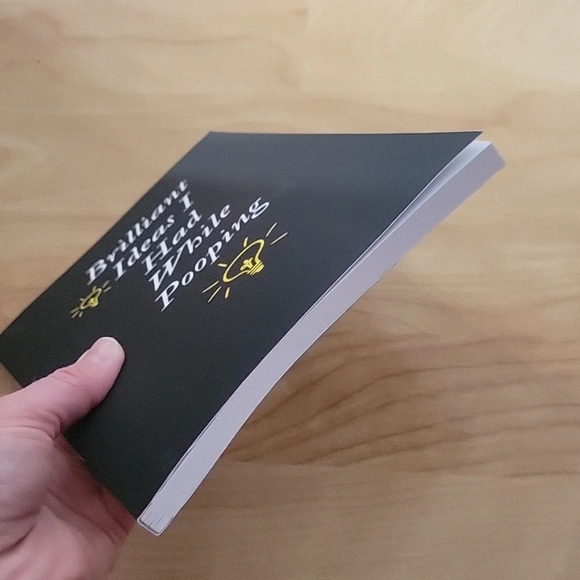 Brilliant ideas I had while pooping notebook New - Picture 3 of 3